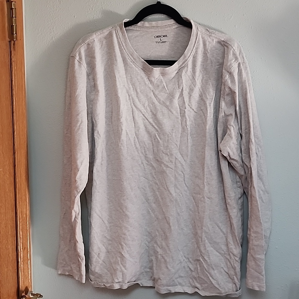 Tan Cherokee long sleeve shirt
